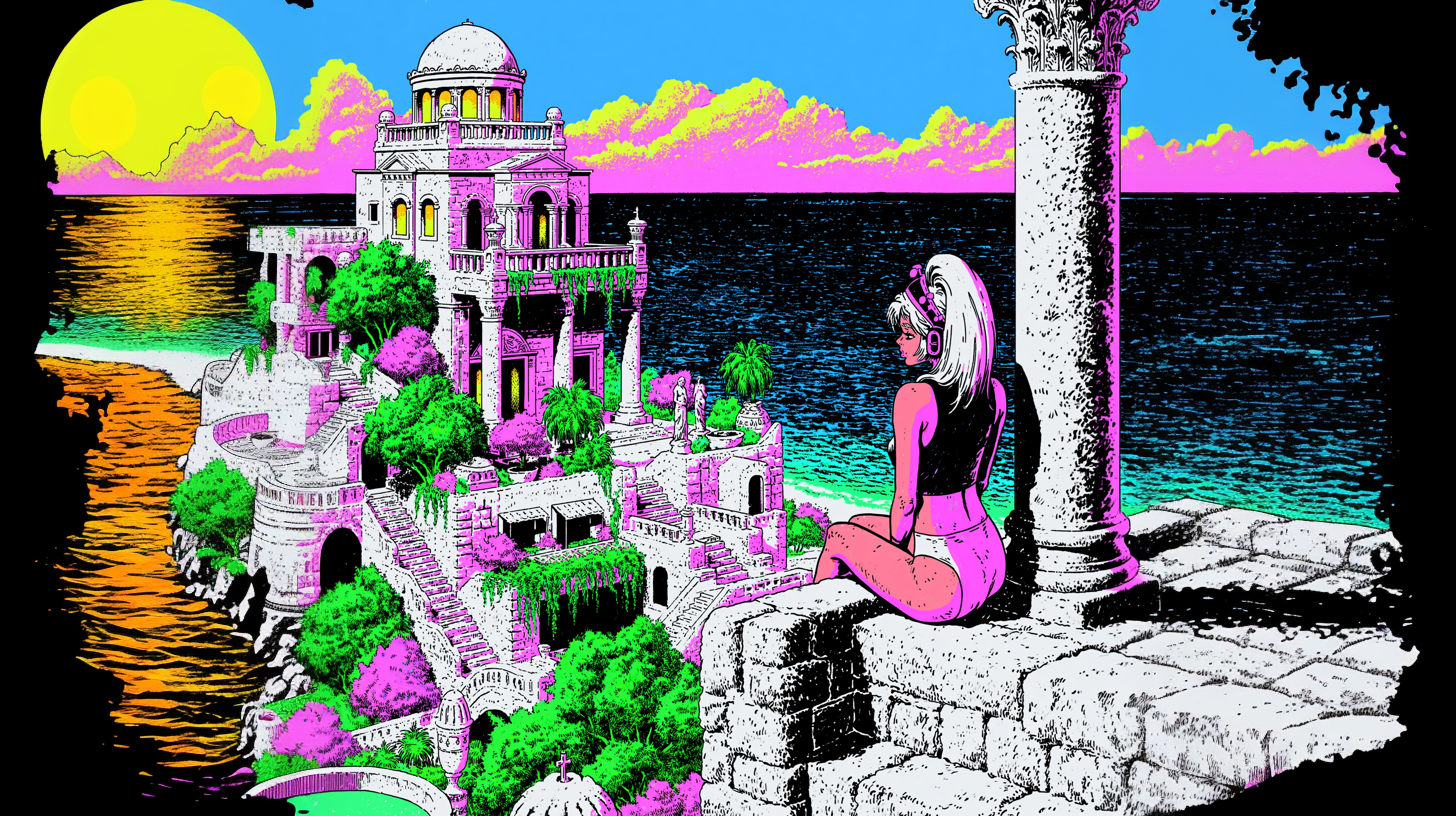 Golden ocean utopia